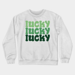 Lucky Season - St. Patrick's Day - Green St Patrick's Day Crewneck Sweatshirt